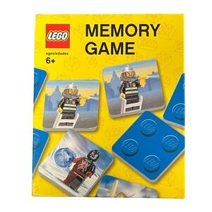LEGO Memory‎ Game 2006 Minifigure Matching Tile Game Ages 6+ LIKE NEW